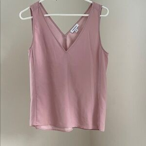 Nordstrom Mauve V-Neck Tank Top